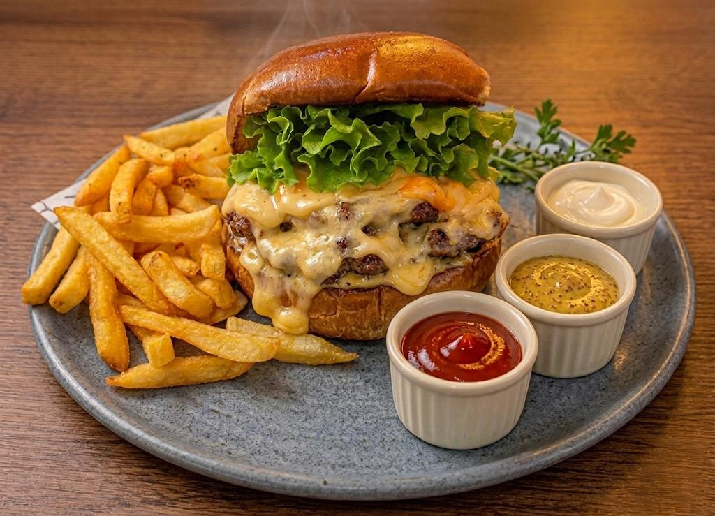 Hambúrguer - foto tratada